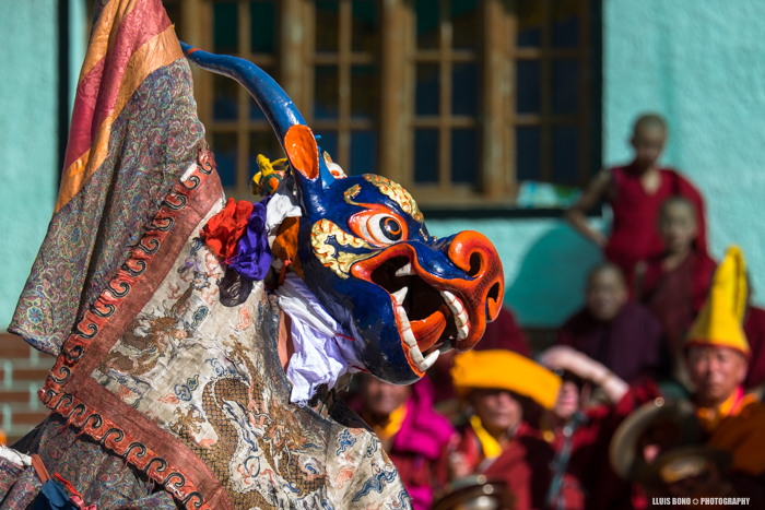 Màscara tradicional tibetana, Ladakh