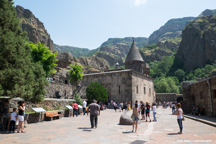 El monestir de Geghard a Armània